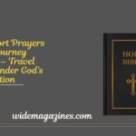 40 Short Prayers for a Journey Mercy – Travel Safe Under God's Protection