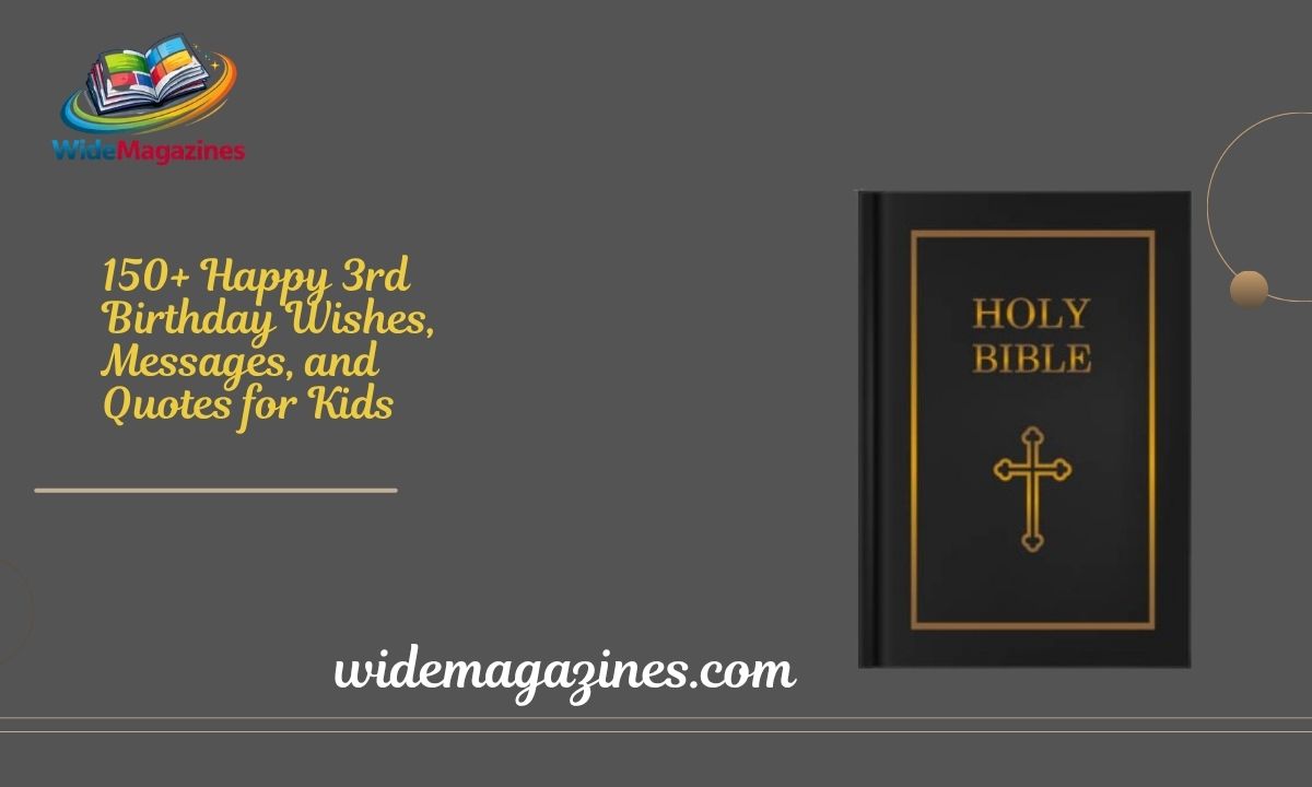 150+ Happy 3rd Birthday Wishes, Messages, and Quotes for Kids