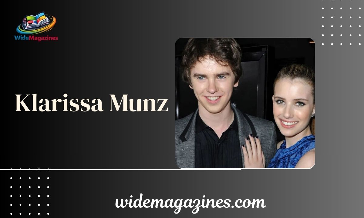 Who Is Klarissa Munz Everything to Know About Freddie Highmore's Wife